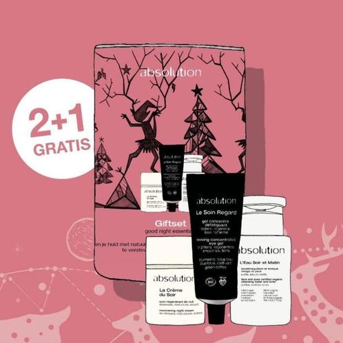 Absolution Good Night Essentials 2+1 GRATIS in leuke giftbox, Sieraden, Tassen en Uiterlijk, Uiterlijk | Gezichtsverzorging, Gehele gezicht