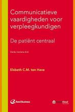 9789035234277 Hbo verpleegkunde  -   Communicatieve vaard..., Boeken, Studieboeken en Cursussen, Gelezen, Elsbeth C.M. Ten Have