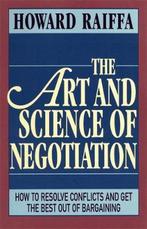 Art & Science Of Negotiation 9780674048133 Howard Raiffa, Verzenden, Gelezen, Howard Raiffa