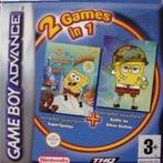 2in1 SpongeBob SuperSponge + Battle for Bikini Bottom, Spelcomputers en Games, Games | Nintendo Game Boy, Ophalen of Verzenden