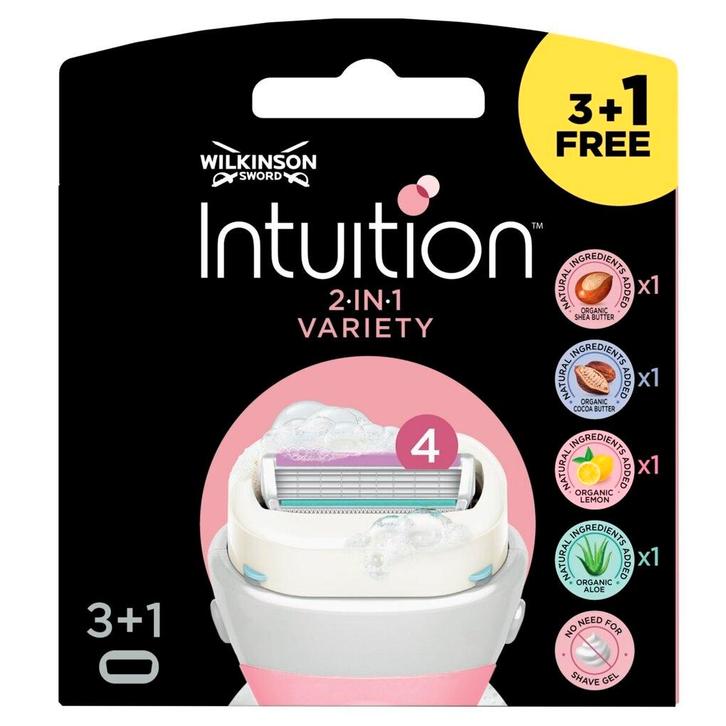 Wilkinson Intuition 2-in-1 Variety Navulmesjes, Witgoed en Apparatuur, Persoonlijke-verzorgingsapparatuur, Nieuw, Verzenden