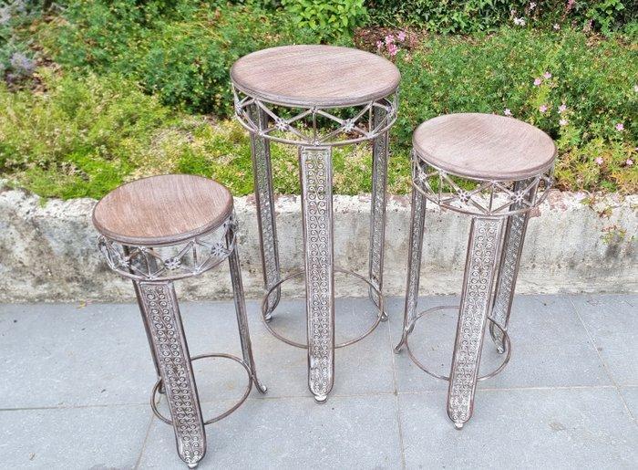 Set bijzettafels (3) - IJzer, Antiek en Kunst, Curiosa en Brocante