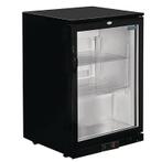 Polar G-serie laag model gekoelde bardisplay met klapdeur zw, Verzenden, Nieuw in verpakking, Koelen en Vriezen