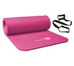 Fitnessmat / trainingsmat NBR RS Sports l roze l 180 x 60 x, Nieuw, Verzenden