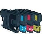 Brother MFC-6490CW cartridges LC-1100 Set 4 stuks huismerk, Verzenden, Nieuw