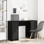 vidaXL Bureau 120x42x76 cm spaanplaat zwart eikenkleurig, Verzenden, Nieuw