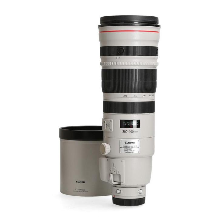 Canon EF 200-400mm F4.0 L IS USM, Audio, Tv en Foto, Fotografie | Lenzen en Objectieven, Telelens, Zo goed als nieuw