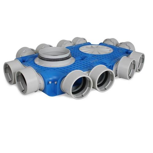 Vent-Axia Uniflexplus + instortverdeler 12x, Doe-het-zelf en Verbouw, Ventilatie en Afzuiging, Nieuw, Verzenden