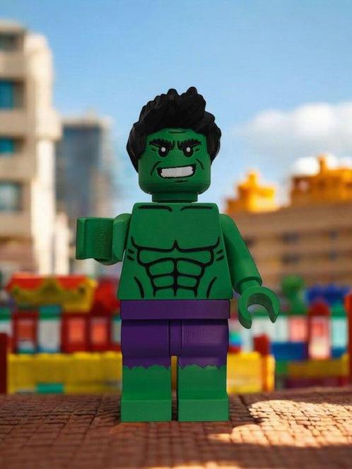 Lego Set - Marvel Super Heroes - Hulk Brick - 22 cm, Kinderen en Baby's, Speelgoed | Duplo en Lego