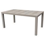Fresno dining tuintafel 160x90xH74 cm latte, Tuin en Terras, Tuintafels, Ophalen of Verzenden, Nieuw