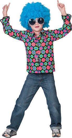Polka Disco blouse kind, Kleding | Heren, Carnavalskleding en Feestkleding, Nieuw, Ophalen of Verzenden