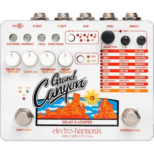 Electro Harmonix Grand Canyon Delay & Looper pedaal, Muziek en Instrumenten, Versterkers | Bas en Gitaar, Verzenden