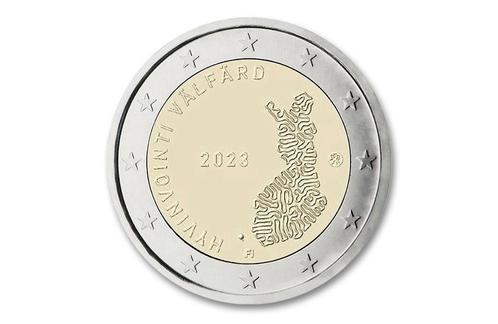 2 euro Sociale- en gezondheidsdiensten 2023 - Finland, Postzegels en Munten, Munten | Europa | Euromunten, Verzenden
