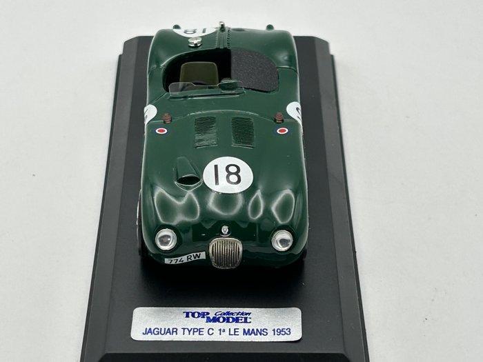 Top Modell 1:43 - Model raceauto (3) - Jaguar C-Type LM 1953, Hobby en Vrije tijd, Modelauto's | 1:5 tot 1:12