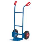 Stalen steekwagens Fetra vaste constructie luchtbanden, Zakelijke goederen, Kantoor en Winkelinrichting | Magazijn, Stelling en Opslag