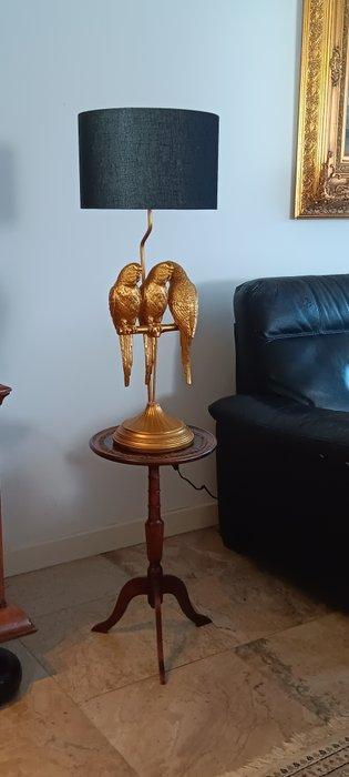 Staande lamp - Clayre & Eef papagaaien lamp - resin stof mgo, Antiek en Kunst, Curiosa en Brocante
