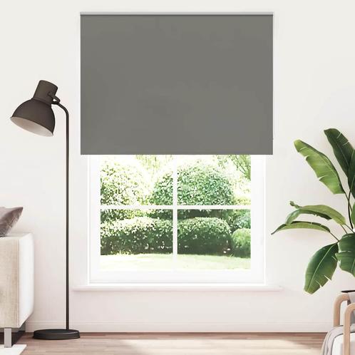 vidaXL Rolgordijn verduisterend 155x230 cm stofbreedte 151,6, Huis en Inrichting, Stoffering | Gordijnen en Lamellen, Grijs, Nieuw