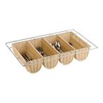 Bestekmand | Polyratten + Verchroomd | 1/1 GN |, Verzenden, Nieuw in verpakking