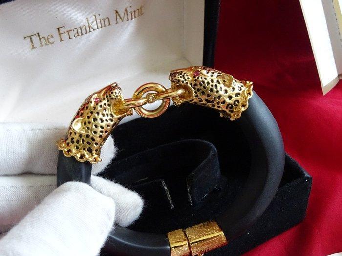 Figuur - Duchess of Windsor panther bracelet with genuine, Antiek en Kunst, Curiosa en Brocante