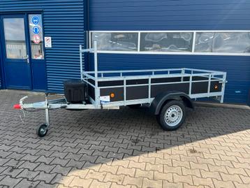 Nieuwe aanhanger 260x136 met GPS tracker €745,- incl btw beschikbaar voor biedingen