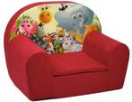 Luxe kinderstoel - kinderfauteuil - sofa - 60 x 45 - rood..., Kinderen en Baby's, Ophalen of Verzenden, Nieuw