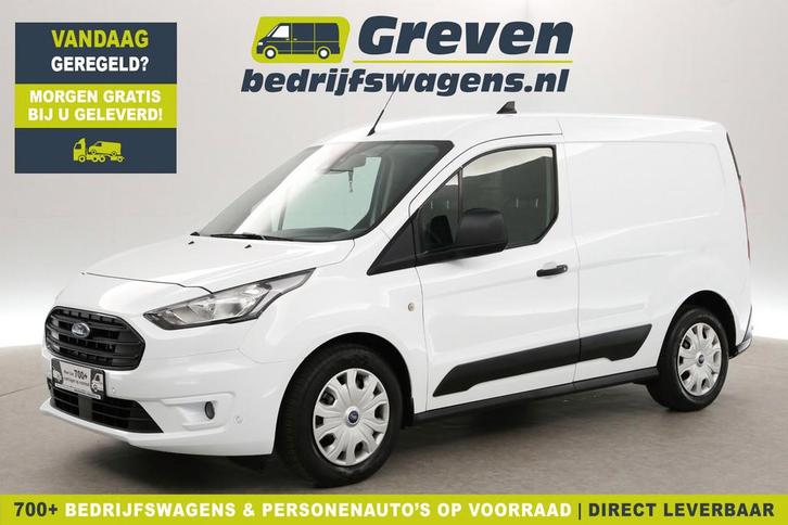 Ford Transit Connect 1.5 EcoBlue, Auto's, Bestelauto's, Onderhoudsboekje, Lease, Handgeschakeld, Wit, Ford, Financial lease, Stof