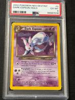 Pokémon - 1 Graded card - dark espeon - PSA 6, Hobby en Vrije tijd, Verzamelkaartspellen | Pokémon, Nieuw