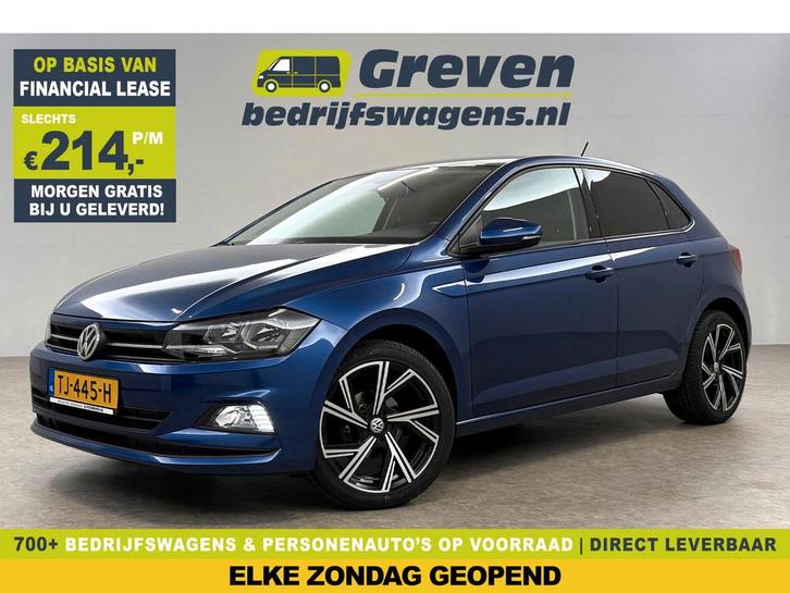 Volkswagen Polo 1.0 TSI | Carplay | Adaptive Cruise | LED, Auto's, Volkswagen, Te koop, Handgeschakeld, Financial lease, Benzine