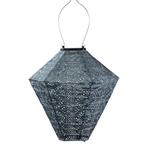 Solar Lampion Diamond - Lace Grey Blue - 28 cm, Verzenden, Minder dan 50 watt, Overige typen, Nieuw