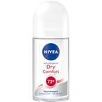 1+1 gratis: Nivea Deodorant Roller Dry Comfort 50 ml, Nieuw, Verzenden