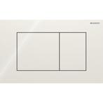 Geberit Drukplaat Sigma 40, 2-toets Square Glas Zand Grijs, Ophalen of Verzenden, Nieuw, Chroom, Overige typen