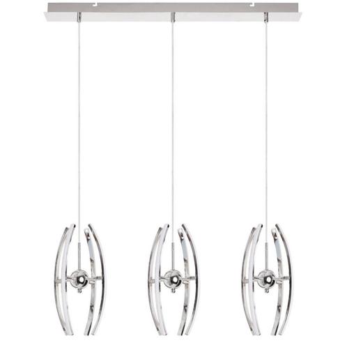 LED Hanglamp - Hangverlichting - Optra - 36W - Natuurlijk, Huis en Inrichting, Lampen | Hanglampen, Nieuw, Metaal, Ophalen of Verzenden