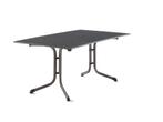 Sieger Boulevard klaptafel 165 x 95 cm Vivodur - IJzergrijs, Tuin en Terras, Tuintafels, Ophalen of Verzenden, Nieuw