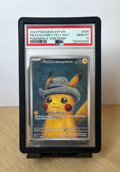 Pokémon - 1 Graded card - Pikachu with Grey Felt Hat #085 -, Hobby en Vrije tijd, Verzamelkaartspellen | Pokémon