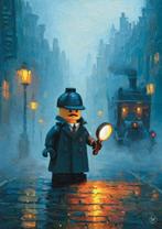 SDIMART - Sherlock Holmes Lego Style Limited Edition W/COA, Nieuw