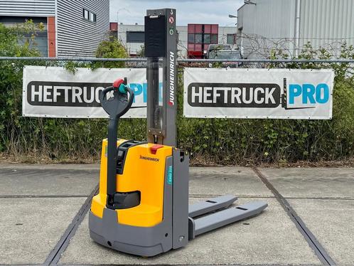 Jungheinrich EMD118 (2017) 152 cm met dubbele heffing +VIDEO, Zakelijke goederen, Machines en Bouw | Heftrucks en Intern transport