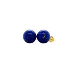 Vintage oorstekers met lapis lazuli 9 krt, Sieraden, Tassen en Uiterlijk, Oorbellen, Ophalen of Verzenden, Nieuw
