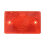 Reflector Rechthoekig 6,5x10,5 CM Rood, Ophalen of Verzenden, Nieuw