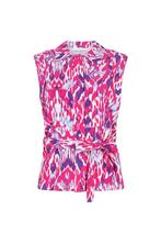 -50% Lofty Manner  Lofty Manner Gilet samara dessin  maat S, Kleding | Dames, Verzenden, Nieuw, Roze