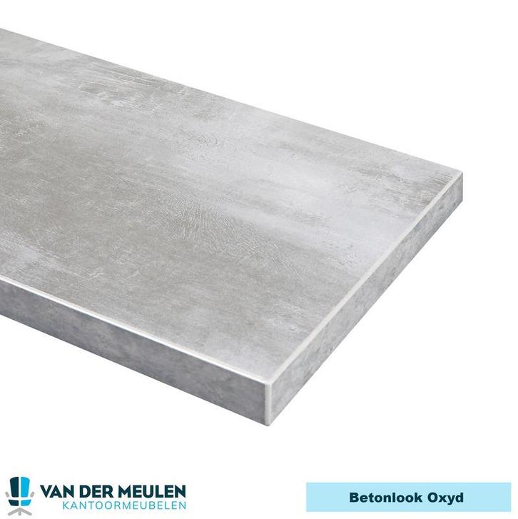 Halfrond blad, 160x80cm, Zakelijke goederen, Kantoor en Winkelinrichting | Kantoormeubilair en Inrichting, Bureau, Nieuw in verpakking