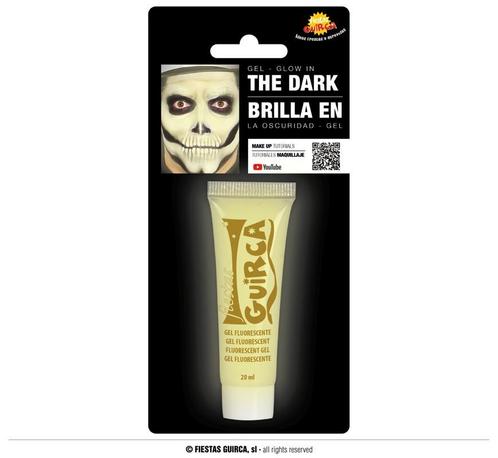 Halloween glow in the dark face paint, Hobby en Vrije tijd, Feestartikelen, Feestartikel, Nieuw, Verzenden