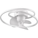 LED Plafondlamp met Ventilator - Plafondventilator - Trion, Ophalen of Verzenden, Nieuw, Metaal