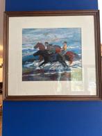 Hollandse School (XX) - Ruiters te paard, Antiek en Kunst