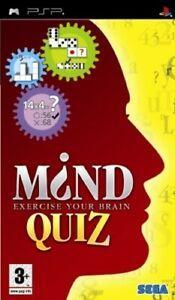 Mind Quiz (PSP) PEGI 3+ Activity: Cognitive Skills, Spelcomputers en Games, Games | Overige, Zo goed als nieuw, Verzenden