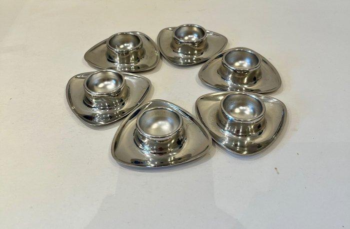 Alessi, Alfra - Carlo Mazzeri & Anselmo Vitale - Eierdopje, Antiek en Kunst, Antiek | Meubels | Stoelen en Banken