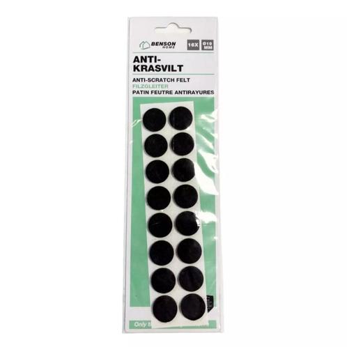Benson Zelfklevend antikrasvilt - 19 mm rond - bruin - 16..., Doe-het-zelf en Verbouw, Hout en Planken, Nieuw, Ophalen of Verzenden
