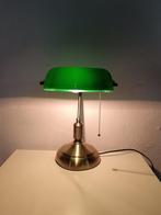 Bankierslamp - Messing, Plastic