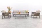 VDG Sierra stoel-bank loungeset - Naturel/Grijs, Verzenden, Nieuw, Overige materialen, Loungeset