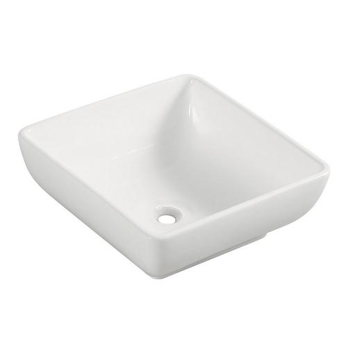 Waskom Wiesbaden Piazza 40x40x15cm Keramiek Wit, Doe-het-zelf en Verbouw, Sanitair, Overige typen, Nieuw, Ophalen of Verzenden
