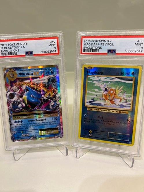 Pokémon - 2 Graded card - PSA 9, Hobby en Vrije tijd, Verzamelkaartspellen | Pokémon